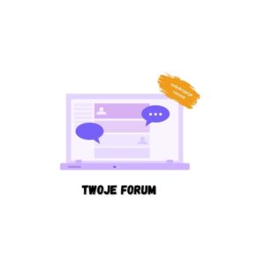 Grafika do sklepu z forum prezentująca forum w subskrypcji miesięcznej.